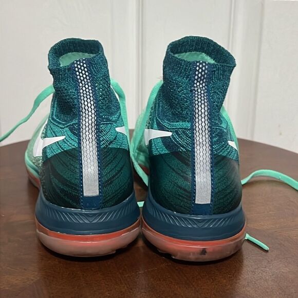 🔥 Nike Zoom All Out Flyknit ‘Green Glow’ 845361-300 Women’s Size 9.5 - PERFECT - Picture 6 of 12